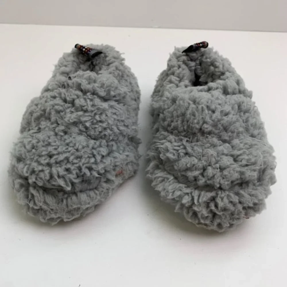 Dearfoams Sleet Skye Teddy Closed Back Slippers